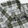 Green Check Shirt with T&A Collar and 3-Button Cuffs