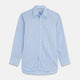 Green Graph Check Regular Fit Shirt with T&A Collar and 3-Button Cuffs