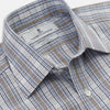 View 2 of product Turnbull & Asser’s Tonal Beige Regular Fit Shirt features a T&A collar, 3-button cuffs, and a slightly curved hem.