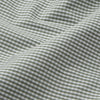 View 4 of product The Turnbull & Asser Green Gingham Check Regular Fit Shirt features a classic T&A collar and 3-button cuffs, displayed on a plain white background.