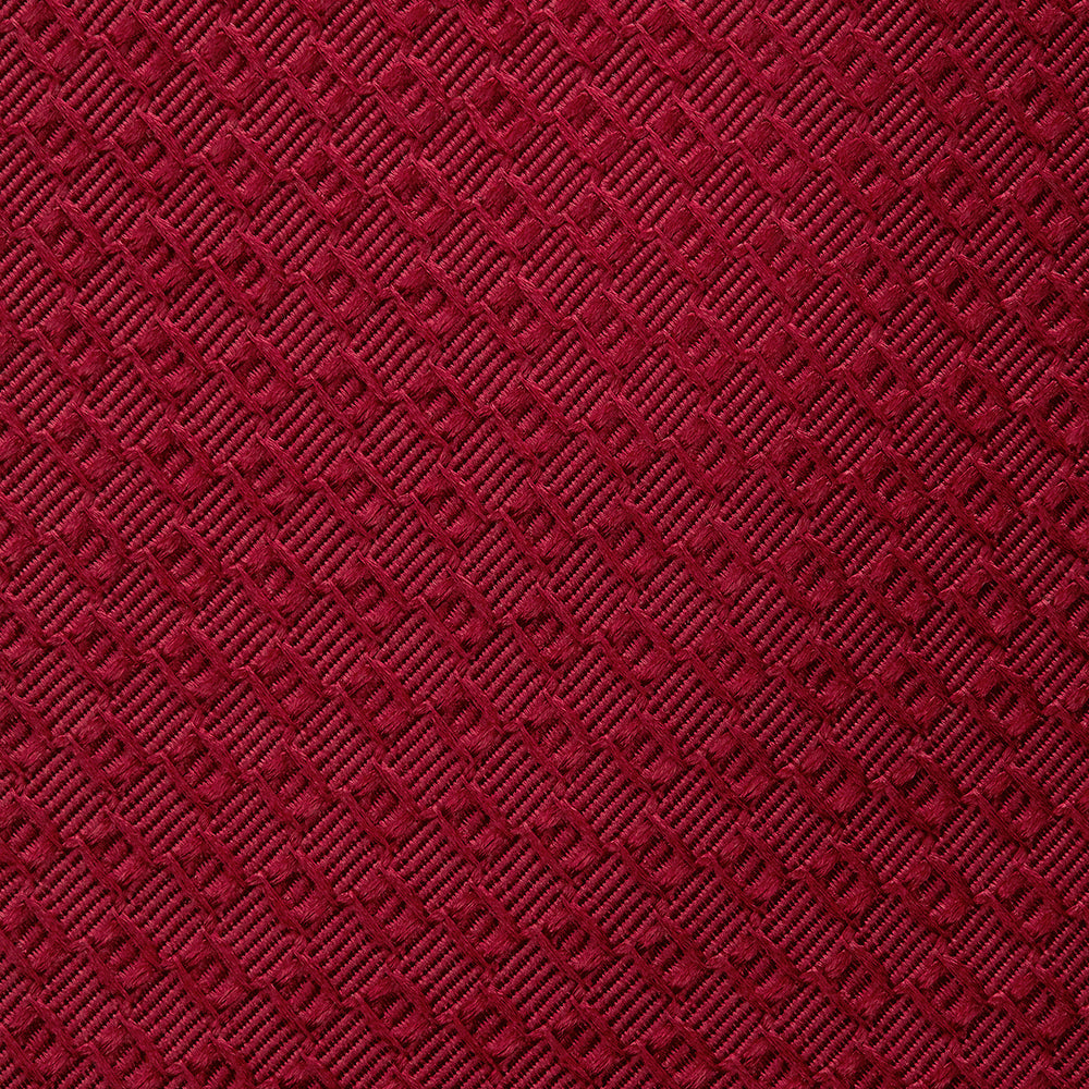 Burgundy Abstract Tonal Silk Jacquard Tie