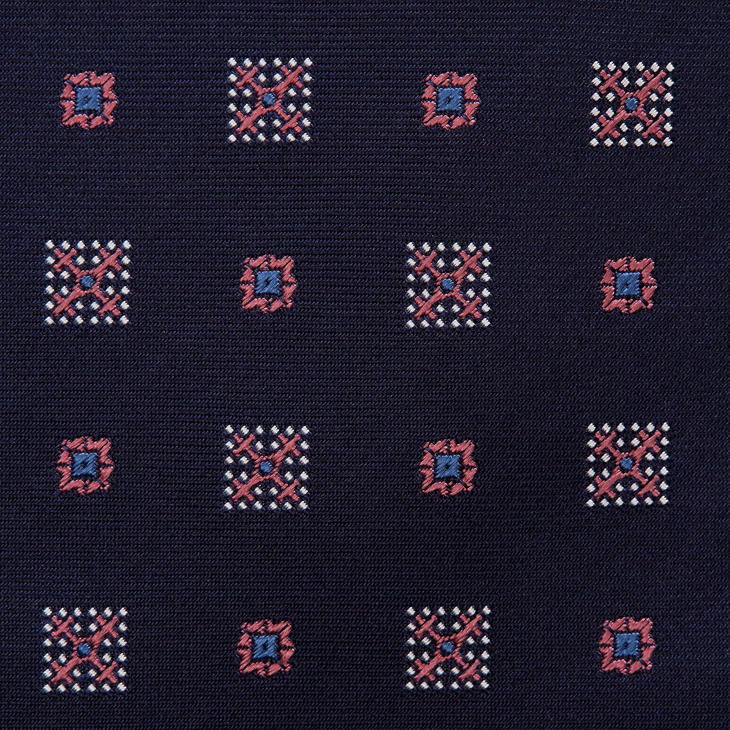 Pink Norfolk Shields Silk Tie