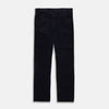 View 3 of product A pair of navy twill cotton five-pocket trousers from Turnbull & Asser, shown laid flat against a white background.