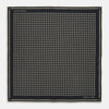 Black Micro Geometric Print Pocket Square