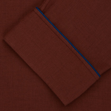 Red Cotton-Cashmere Pyjama Set Image 3
