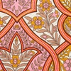 Ivory Plaited Paisley Silk Print Pocket Square