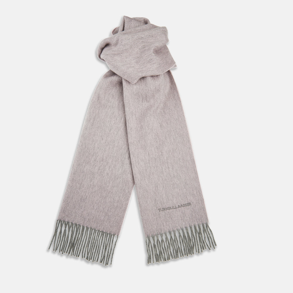 Pink Pure Cashmere Scarf
