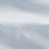 View 4 of product The Turnbull & Asser Pale Blue Stripe Regular Fit Sea Island Quality Cotton Shirt features a T&A collar and 3-button cuffs, laid flat on a white background.