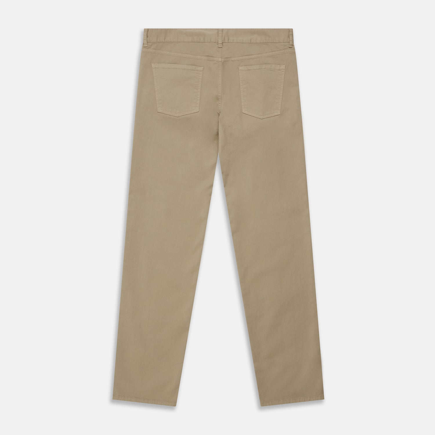 Khaki Stretch Cotton Five-Pocket Mylo Jeans