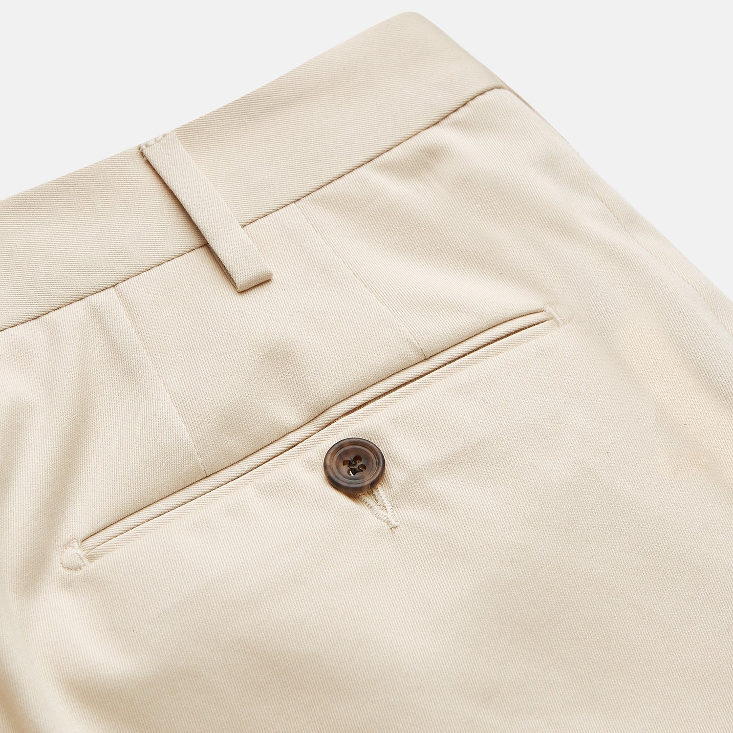 Image 2 of product Sand Cotton Pleated Gerry Trouser