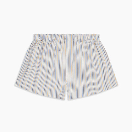 Yellow Multi Stripe Cotton Boxer Shorts Image 2