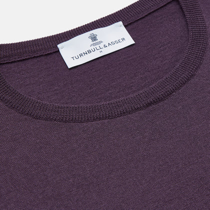 Plum Kingston Merino Crew Neck Jumper