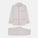 Red Multi Check Cotton-Cashmere Modern Pyjama Set