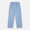 Blue Multi Stripe Cotton Pyjama Trousers