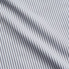 View 4 of product The Turnbull & Asser Grey & White Stripe Weekend Fit Shirt features a Derby collar, 1-button cuffs, and chest pocket—ideal for casual weekends. Shown on a plain white background.