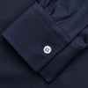 Navy Weekend Fit Shirt with Dorset Collar and 1 Button Cuffs