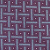 Purple & Navy Cross Silk Tie