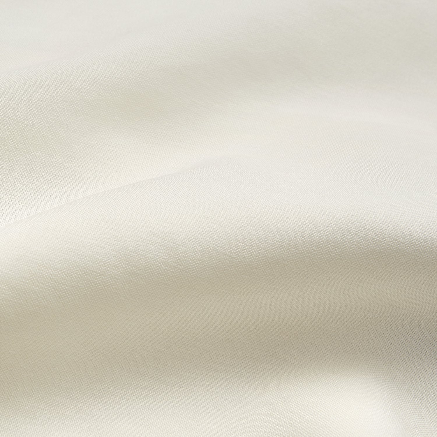 View 11 of product The Turnbull & Asser Turnbull and The Deck Cream Silk Romantic Shirt features long sleeves, a pointed collar, and elegant front ruffles, shown against a plain light gray background.