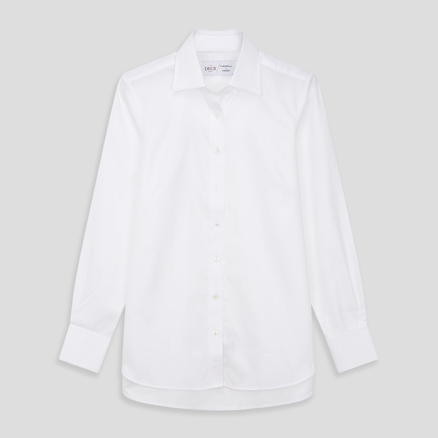 Turnbull and The Deck White Cotton Traditionalist Shirt