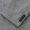 Grey Multi Check Linen Blend Barrington Blazer