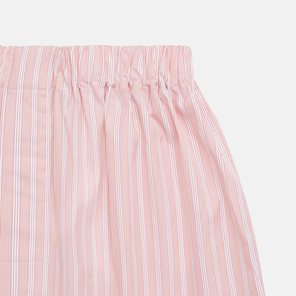 Red and White Stripe Cotton RE-PURPOSE Godfrey Boxers