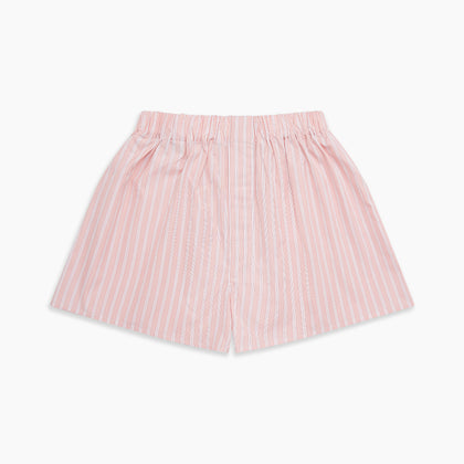 Red and White Stripe Cotton RE-PURPOSE Godfrey Boxers Image 2