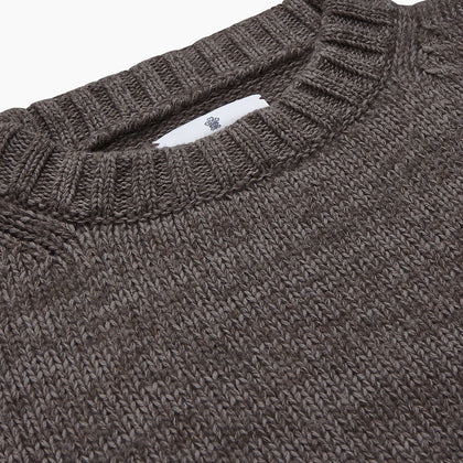 Fallow Wool and Cotton Blend Lewis Guernsey Jumper