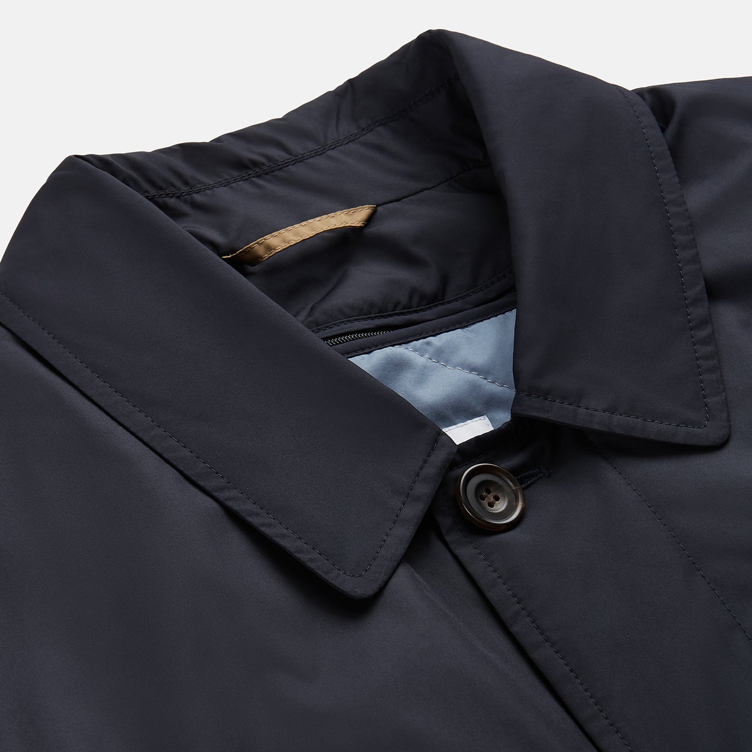 Navy Sealup Quilted Liner Quintern Car Coat