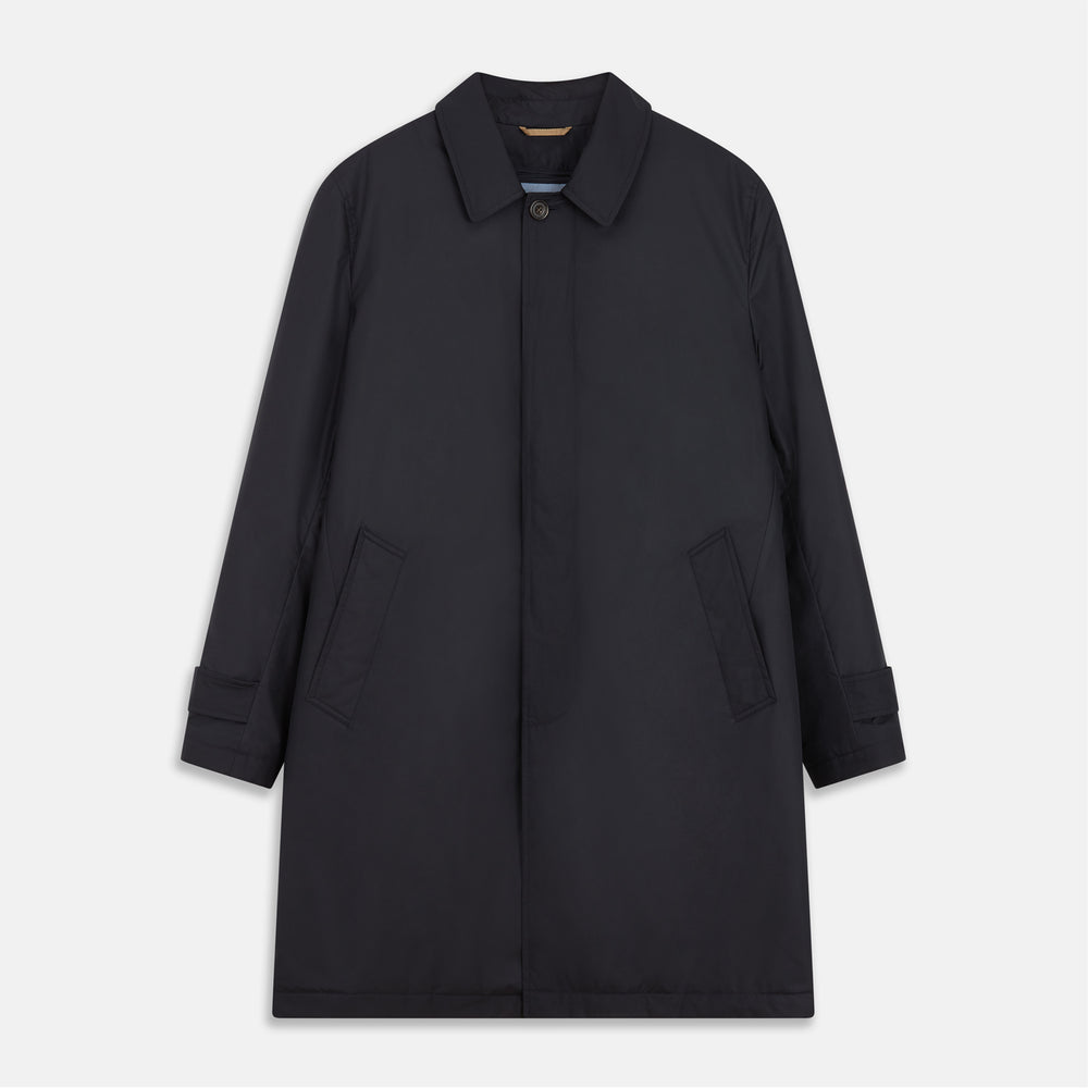 Navy Sealup Quilted Liner Quintern Car Coat