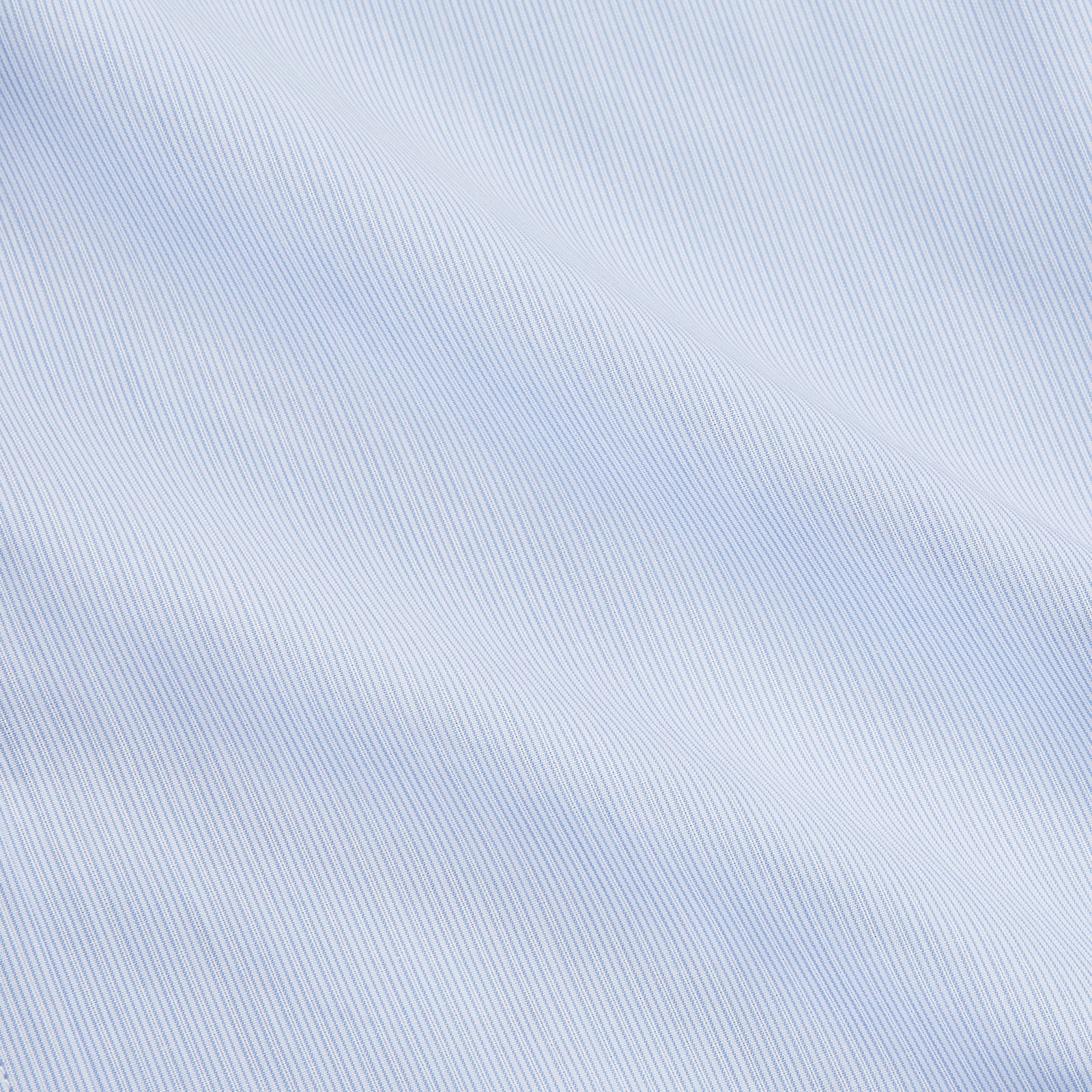 View 4 of product The Turnbull & Asser Pale Blue Multi Stripe Cotton Regular Fit Whitby Shirt features long sleeves, a classic collar, and buttoned cuffs, shown laid flat on a white background.