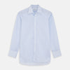 Pale Blue Multi Stripe Cotton Regular Fit Whitby Shirt