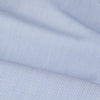 View 4 of product The Turnbull & Asser Blue and White Stripe Cotton Regular Fit Mayfair Shirt features long sleeves, a T&A collar, white buttons, and buttoned cuffs, displayed flat on a white background.