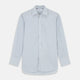 Pale Blue Multi Check Cotton Regular Fit Mayfair Shirt