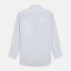 Light Blue and Yellow Stripe Cotton RE-PURPOSE Mayfair Shirt