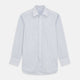 Light Blue and Yellow Stripe Cotton RE-PURPOSE Mayfair Shirt