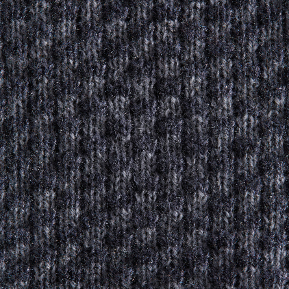 Grey Multi Cashmere Knitted Tie