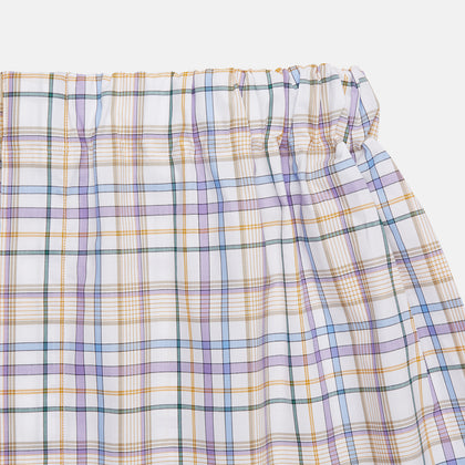 Colourful Garden Multi Check Cotton Godfrey Boxer Shorts