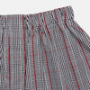 Black Prince of Wales Check Cotton Godfrey Boxer Shorts