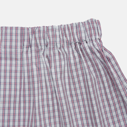 Red and Blue Multi Check Cotton Godfrey Boxers