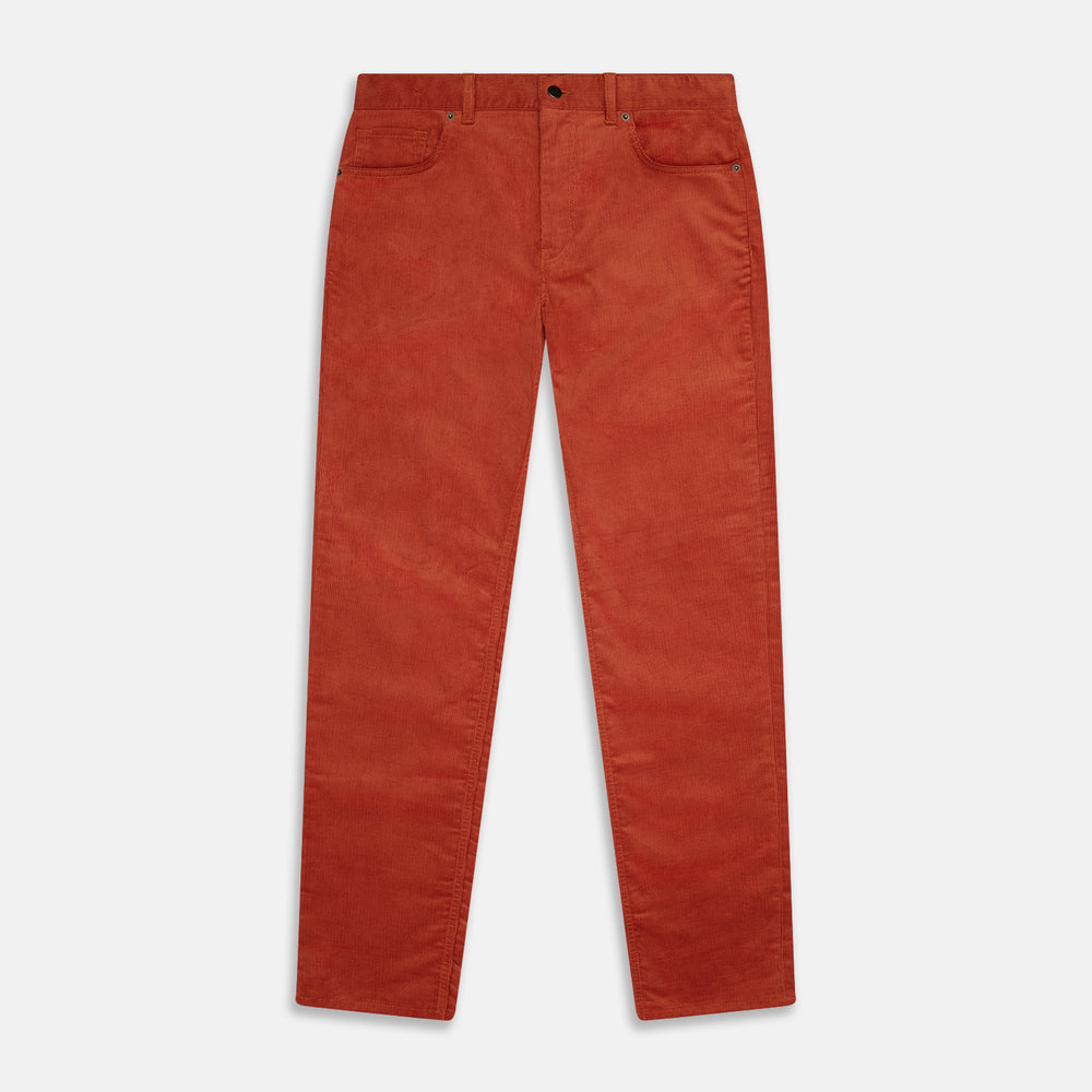 Rust Cord Mylo Trousers