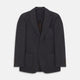 Navy Cashmere Blend Henley Blazer