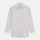 Colourful Garden Multi Check Cotton Regular Fit Mayfair Shirt