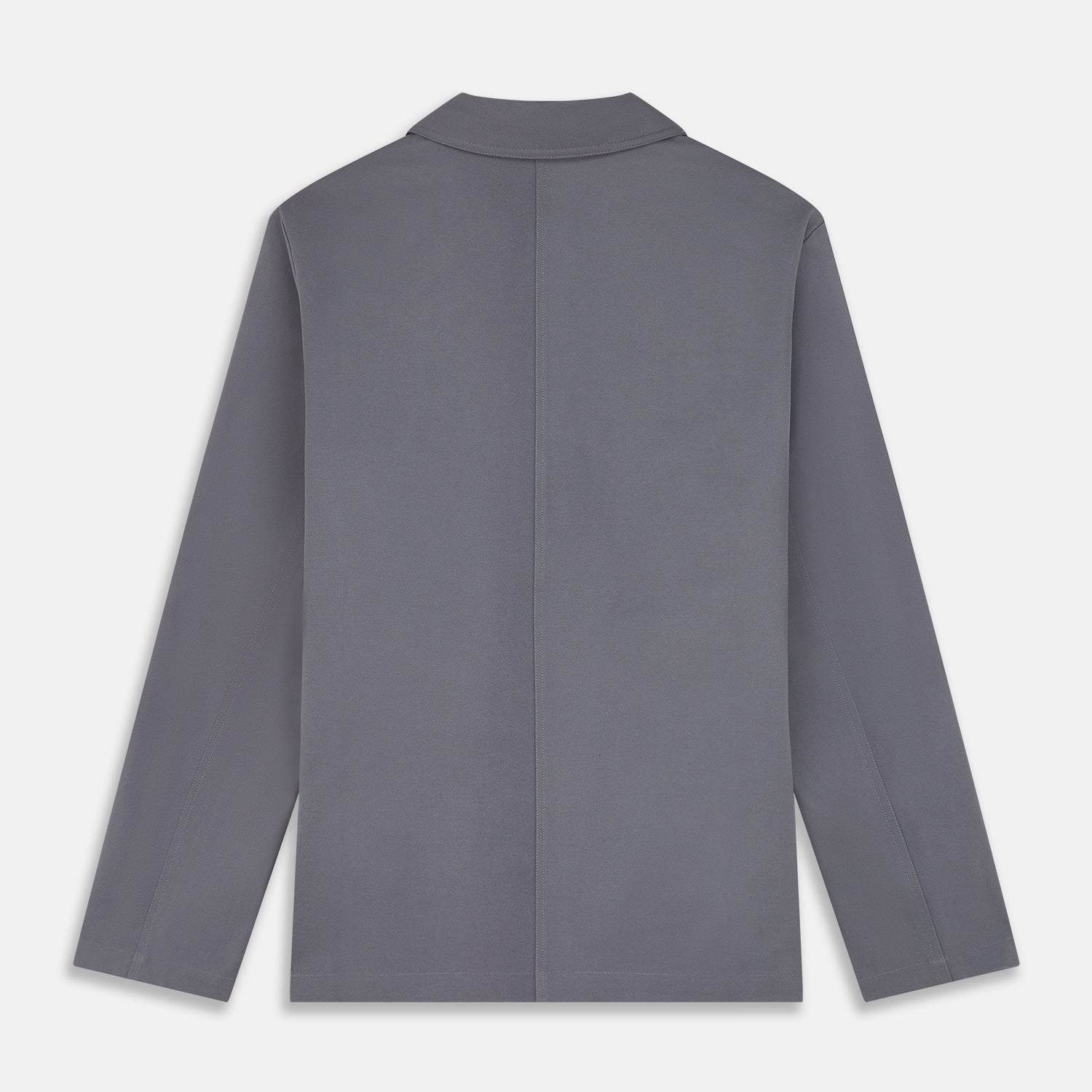 Charcoal Grey Organic Cotton Blend Remy Chore Jacket
