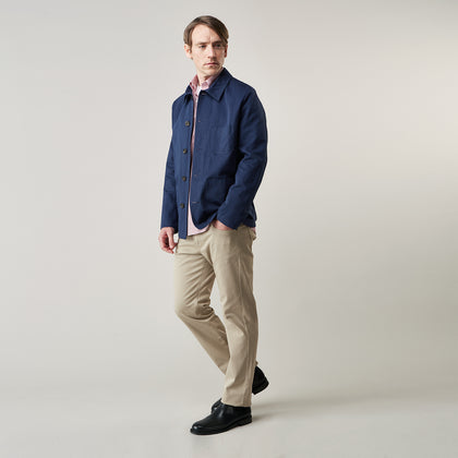 Khaki Stretch Cotton Five-Pocket Mylo Jeans