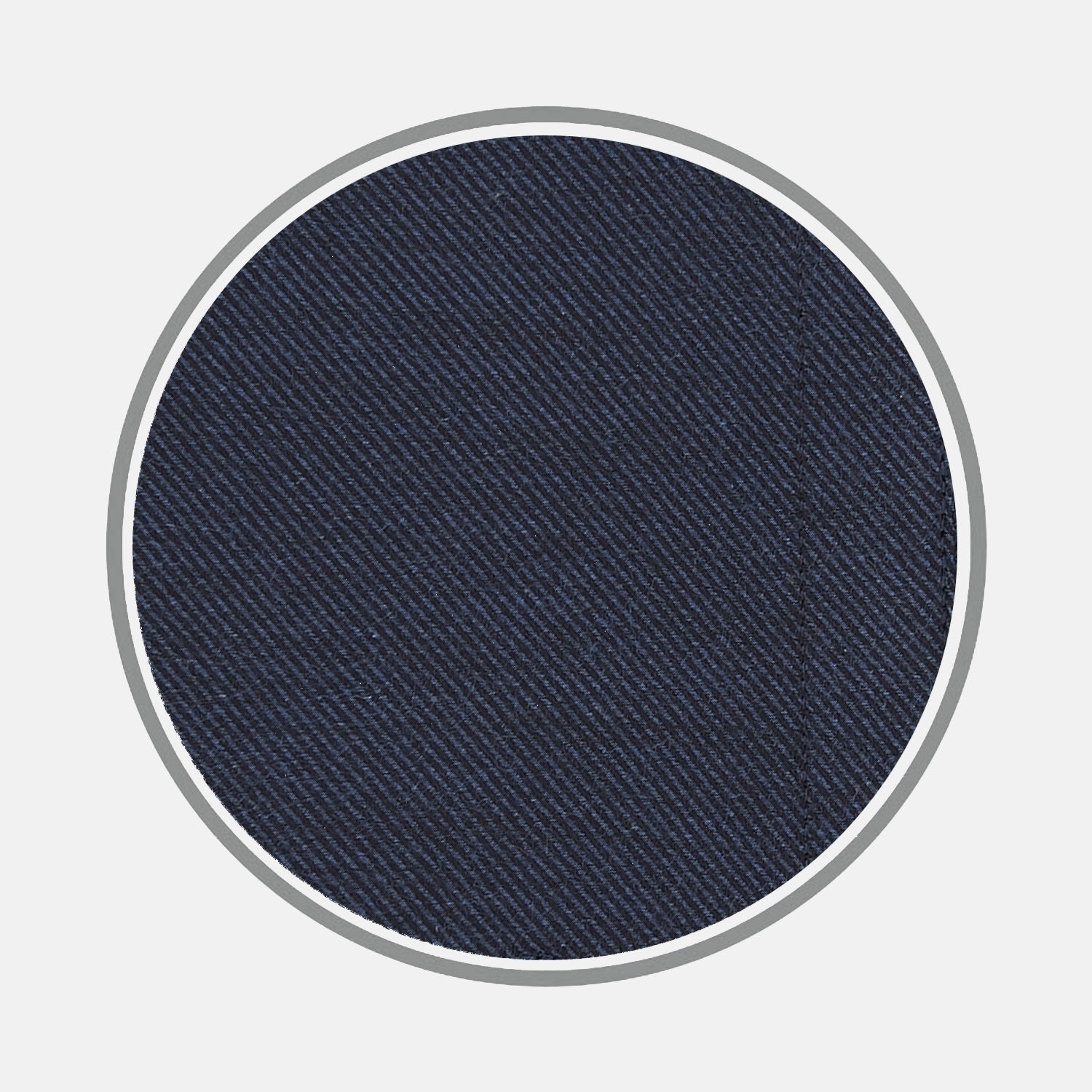 Navy Cashmere Blend Fabric