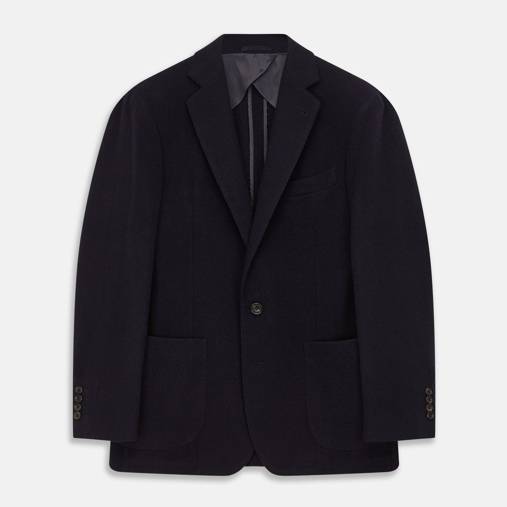 Navy Cashmere Bern Blazer