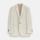 Stone Cotton Twill Jacket