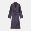 ROBE, PAISLEY, BLUE MULTI