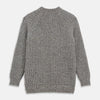 Merino Knitted Raglan Sleeve Crewneck Jumper