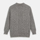 Merino Knitted Raglan Sleeve Crewneck Jumper